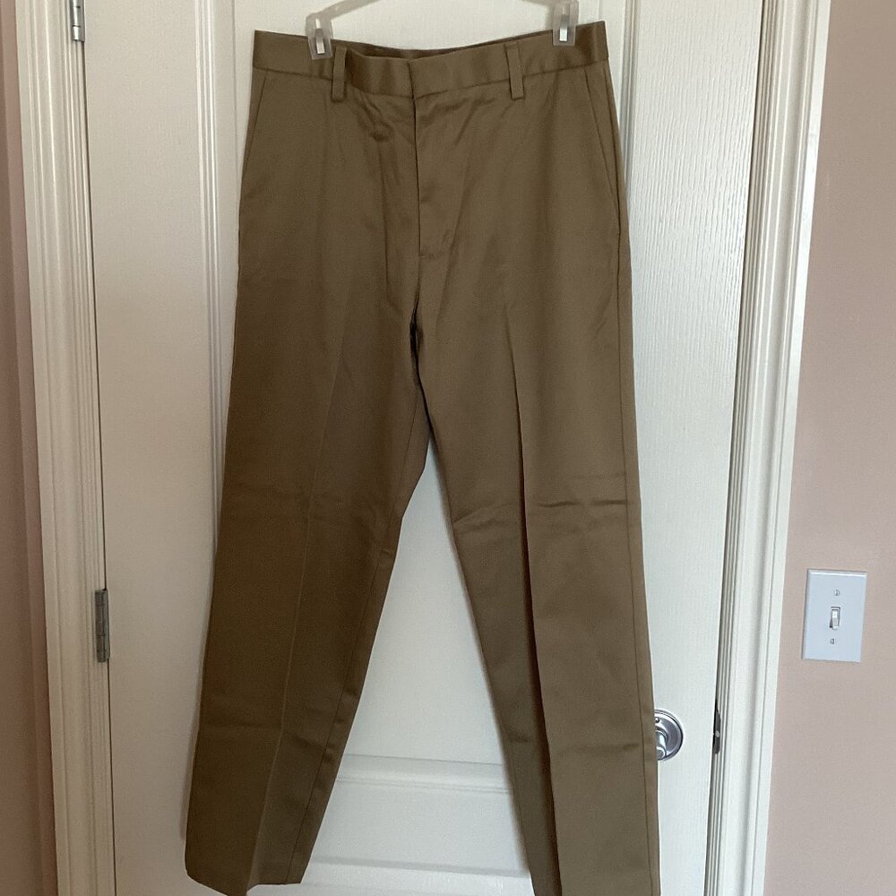 Dockers D2 Men's Straight Leg Dress Classic Pants Flat Front 32 x 32